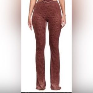 Skims logo lounge /out flare pants super soft